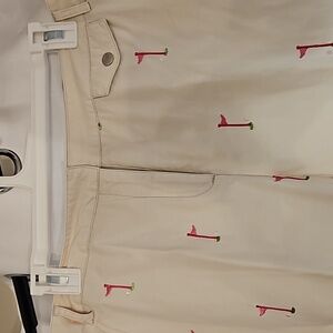 Lilly pulitzer   ankle length  golf print pants